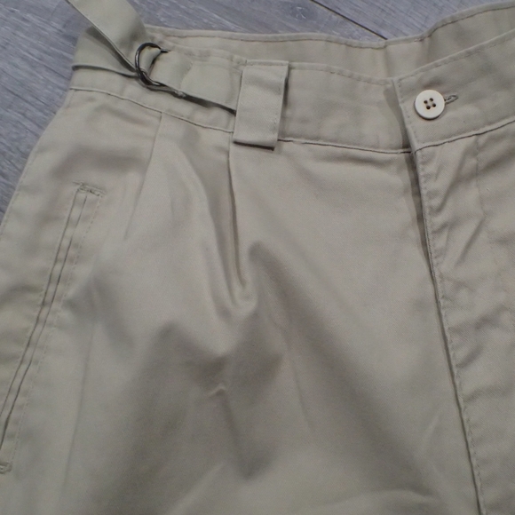 High Waisted Khaki Shorts, JC Penney - Picture 3 of 4